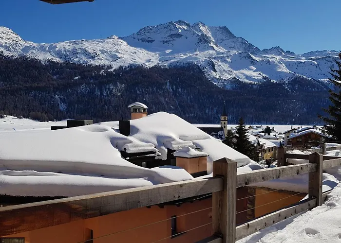 Chesa Bellaval, Haus Chamuotsch 2 1 2-zimmerwohnung * Silvaplana