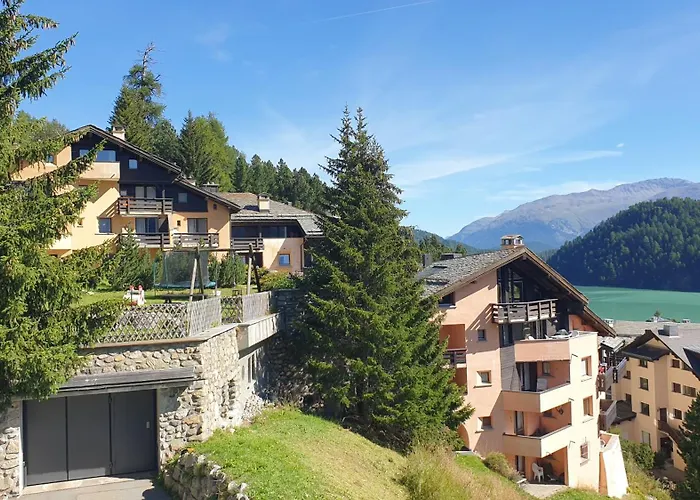 Chesa Bellaval, Haus Chamuotsch 2 1 2-zimmerwohnung